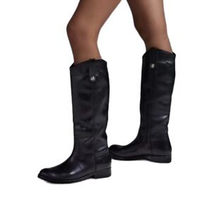 Women’s Frye’s Black Melissa Double Sole Button Boots – Sz 9B